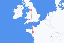 Flyreiser fra Nantes, Frankrike til Manchester, England