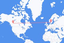 Flights from Dawson Creek, Canada to Gothenburg, Sweden