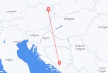 Flyrejser fra Wien til Mostar