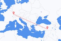 Flights from Adıyaman, Turkey to Basel, Switzerland