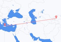 Flyreiser fra Andizjan, Usbekistan til Iraklio, Hellas