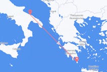 Flyreiser fra Bari, Italia til Kythira, Hellas