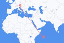 Flights from Praslin, Seychelles to Rijeka, Croatia