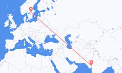 Flights from Ahmedabad, India to Örebro, Sweden