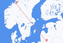 Flyg från Kaunas, Litauen till Trondheim, Norge