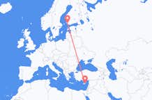Flights from Turku to Larnaca