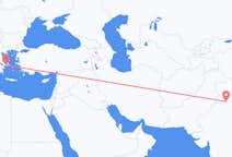 Flyg från Chandigarh, Indien till Aten, Grekland