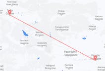 Flyreiser fra Plovdiv, Bulgaria til Sofia, Bulgaria