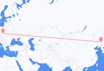 Flyreiser fra Changchun, Kina til Kraków, Polen