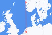 Flyreiser fra Eindhoven, Nederland til Bergen, Norge
