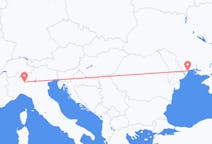 Flyreiser fra Milano, Italia til Odessa, Ukraina