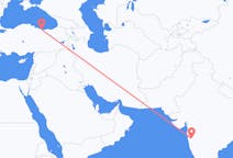 Flyg från Pune, Indien till Ordu, Turkiet