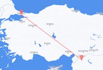 Flyrejser fra Aleppo til Istanbul