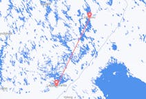 Vluchten van Joensuu naar Lappeenranta