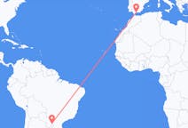 出发地 巴西出发地 伊瓜苏目的地 西班牙Malaga的航班