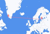 Flyg från Tallinn, Estland till Paamiut, Estland