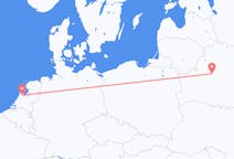 Flyg från Minsk, Vitryssland till Amsterdam, Nederländerna