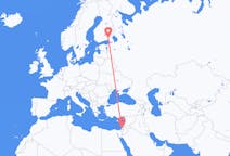 Flights from Tel Aviv, Israel to Lappeenranta, Finland