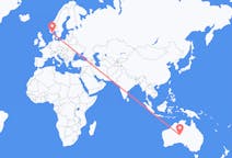 Flights from Uluru, Australia to Kristiansand, Norway