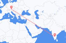 Flyreiser fra Bangalore, til Salzburg