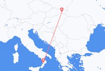 Flyreiser fra Kosice, Slovakia til Lamezia Terme, Italia
