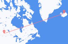 Flights from Regina to Akureyri