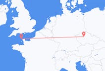 Flyreiser fra Alderney, Guernsey til Praha, Tsjekkia