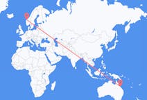 Flyreiser fra Proserpine, Australia, til Ålesund, Australia
