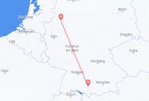 Flyreiser fra Memmingen, Tyskland til Münster, Tyskland