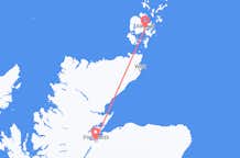 Lennot Kirkwallista, Skotlanti Invernessiin, Skotlanti