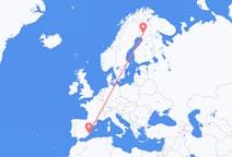 Flights from Rovaniemi, Finland to Alicante, Spain