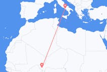 Flights from Niamey to Naples
