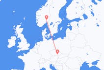 Flights from Oslo, Norway to Brno, Czechia