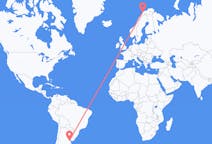 Flyrejser fra Buenos Aires, Argentina til Tromsö, Norge