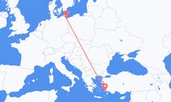 Flights from Heringsdorf, Germany to Kos, Greece