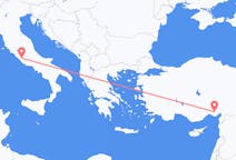 Vluchten van Rome naar Adana