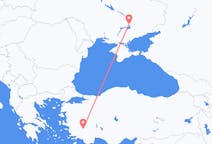 Fly fra Zaporizhia til Denizli