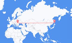 Flights from Yuzhno-Sakhalinsk, Russia to Târgu Mureș, Romania