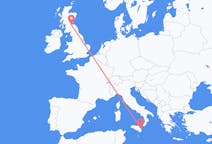Flights from Catania to Edinburgh