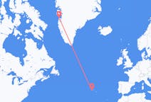 Flights from Aasiaat, Greenland to Horta, Azores, Portugal