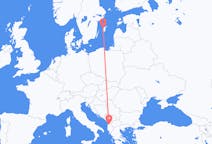Flyreiser fra Tirana, til Visby