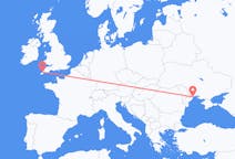 Flights from Odessa, Ukraine to Newquay, the United Kingdom