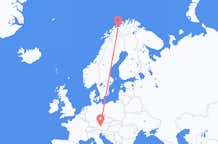 Flyrejser fra Sørkjosen til Salzburg