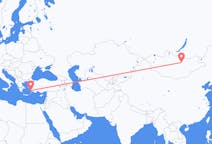 Flights from Ulaanbaatar to Bodrum