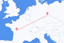 Flyg från Poitiers, Frankrike till Dresden, Tyskland