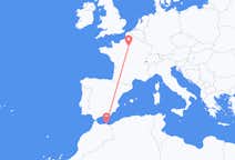 Flyreiser fra Melilla, Spania til Paris, Frankrike