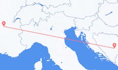 Flyrejser fra Sarajevo, Bosnien-Hercegovina til Lyon, Frankrig