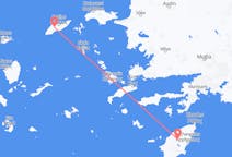 Fly fra Ikaria til Rhodes