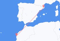 Flyg från Essaouira, Marocko till Girona, Spanien
