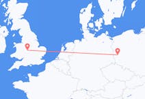 Flights from Zielona Góra, Poland to Birmingham, the United Kingdom